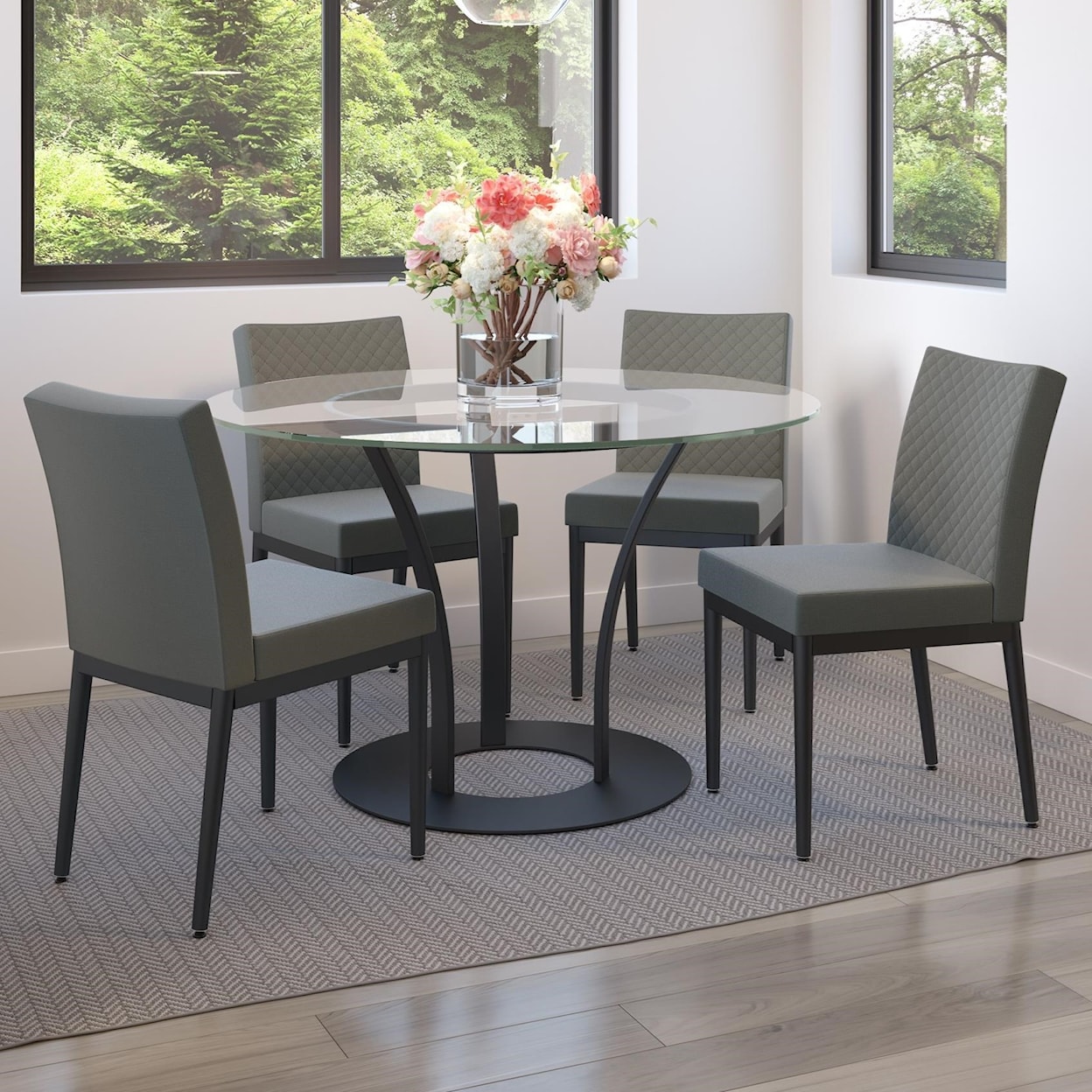 Amisco Urban 5-Piece Dalia XL Table Set