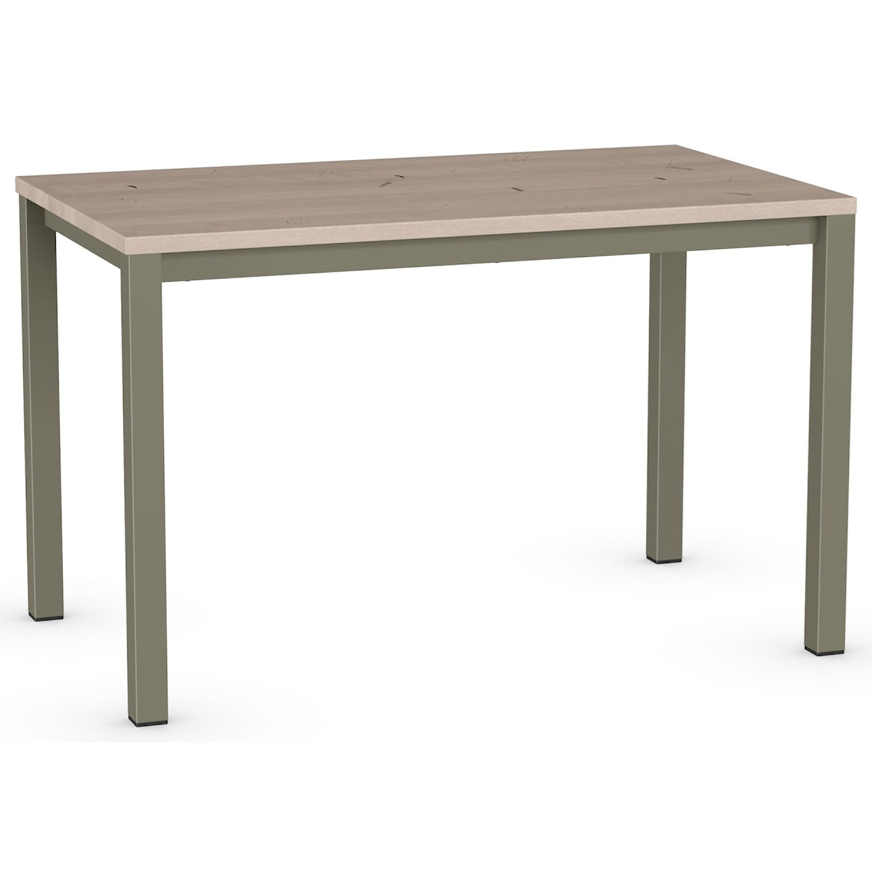 Amisco Urban Counter Harrison Pub Table with Wood Top