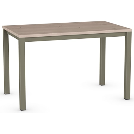 Customizable Counter Height Harrison Pub Table with Wood Top