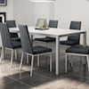 Amisco Urban Bennington Table with Glass Top