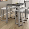 Amisco Urban 5-Piece Harrison Counter Table Set