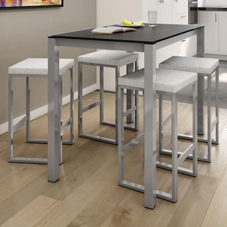 Customizable 5-Piece Harrison Counter Table Set