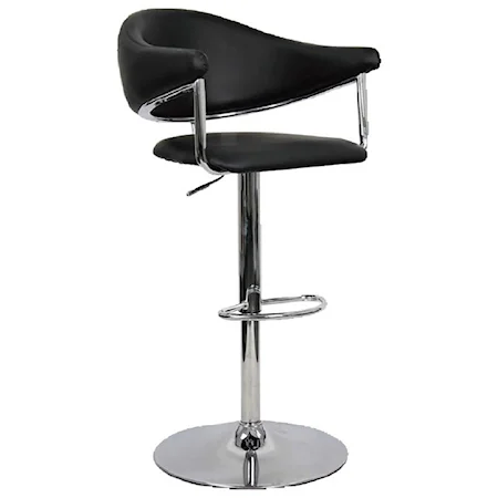 Adjustable Height Swivel Gas Lift Stool