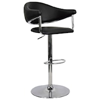 Adjustable Height Swivel Gas Lift Stool