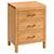 Amish Traditions 2 West Wide 3-Drawer Night Stand
