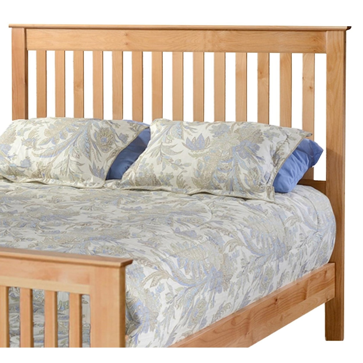 Archbold Furniture Shaker Full Slat Headboard Only