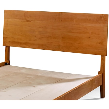 Casual King Modern Platform Headboard