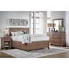 Archbold Furniture Beds Elevated Storage Bed Bedroom Group