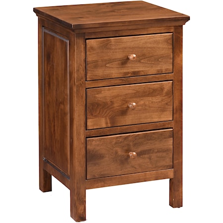 3-Drawer Nightstand