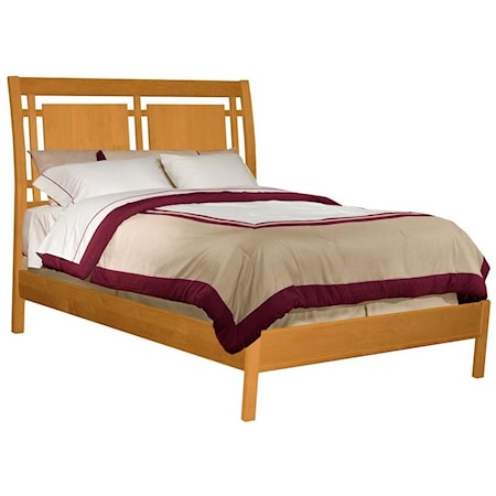 Full Modern Sleigh Bed