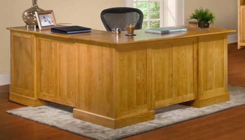 American Made L Shape Desk and Return