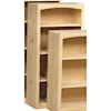 Archbold Furniture Pine Bookcases Customizable 24 X 48 Pine Bookcases