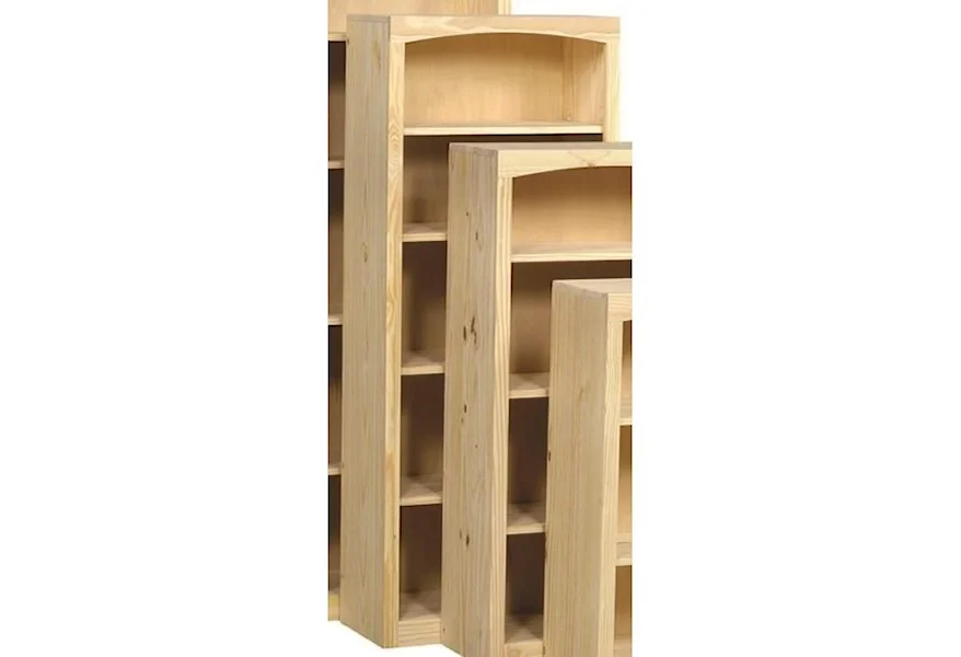 Pine Bookcases Pine Bookcase by Archbold Furniture at Esprit Decor Home Furnishings