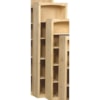 Archbold Furniture Pine Bookcases Customizable 24 X 72 Bookcases