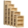 Archbold Furniture Pine Bookcases Customizable 24 X 72 Bookcases