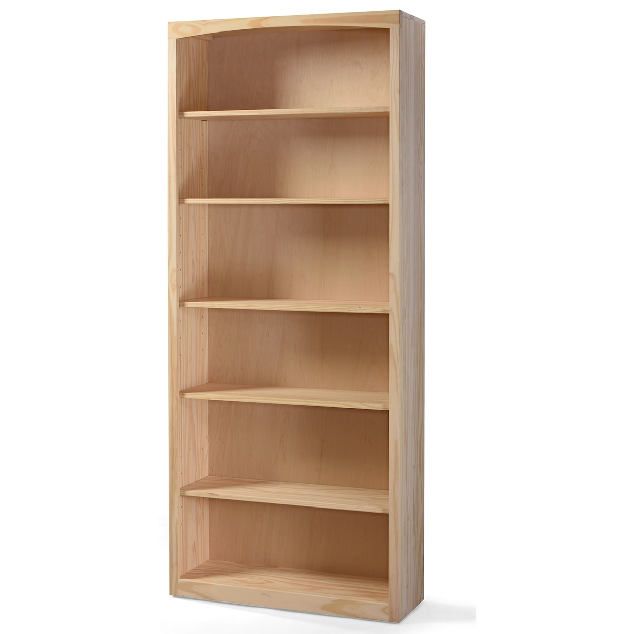 Archbold Furniture Pine Bookcases Customizable 36 X 84 Bookcase