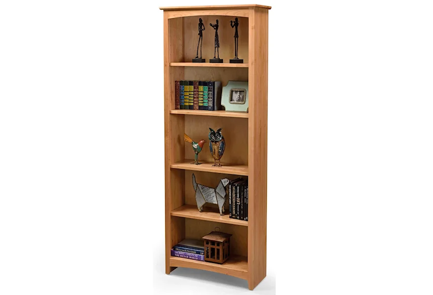Alder Bookcases Alder Bookcase by Archbold Furniture at Esprit Decor Home Furnishings
