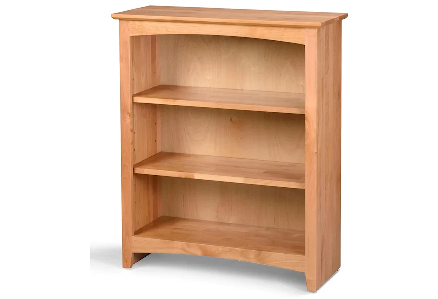 Alder Bookcases Alder Bookcase by Archbold Furniture at Esprit Decor Home Furnishings