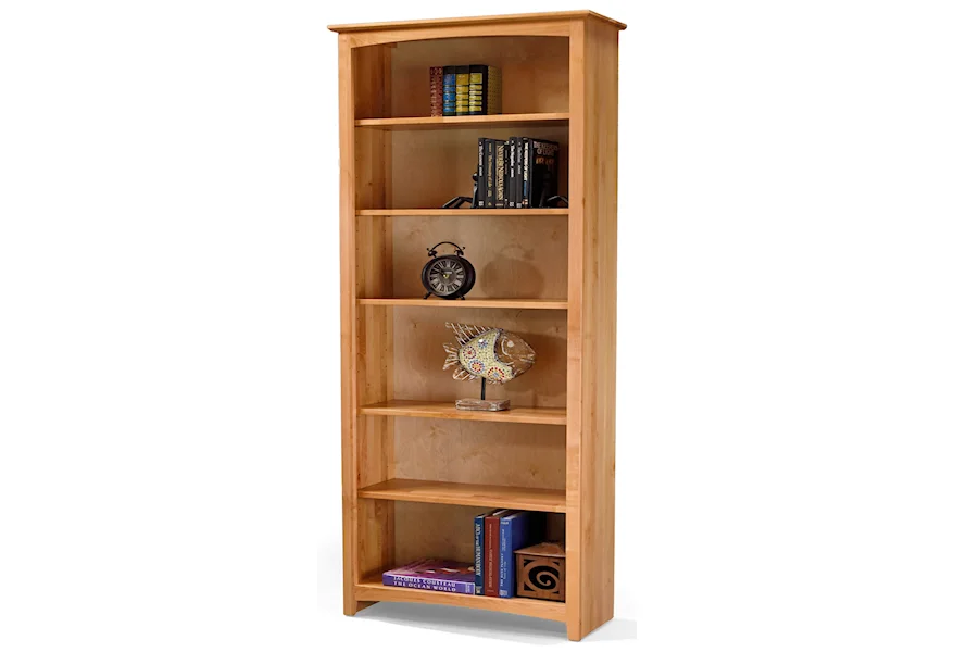 Alder Bookcases 84" Tall Bookcase by Archbold Furniture at Esprit Decor Home Furnishings