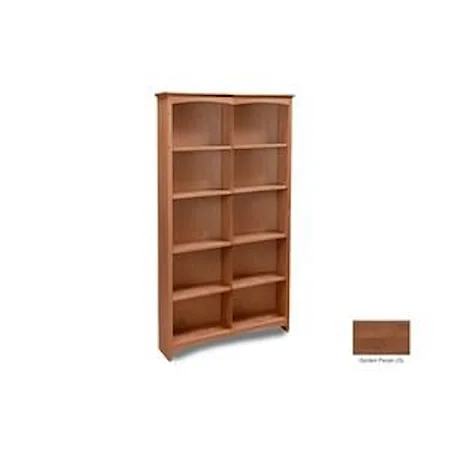 48" x 84" Solid Pine Bookcase with 10 Open Shelves