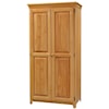 Archbold Furniture Pantries and Cabinets 2 Door Pantry