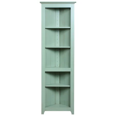 Corner Shelf with 3 Adjustable Shelves