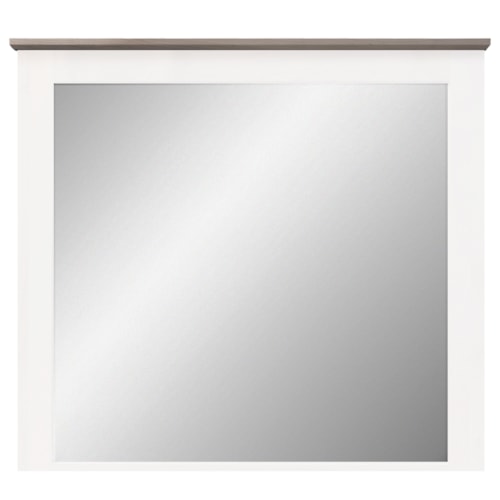 Farmhouse Landscape Dresser Mirror