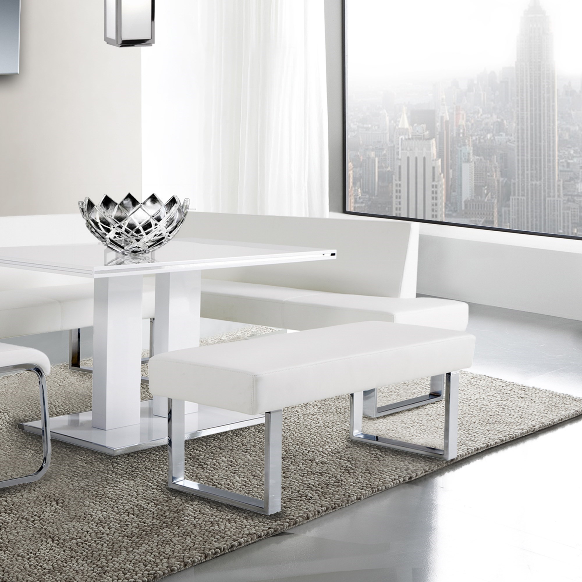 Armen Living Amanda Dining Bench
