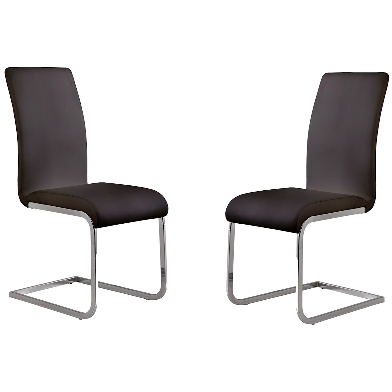 Armen Living Zenith Amanda Side Chair - Set of 2