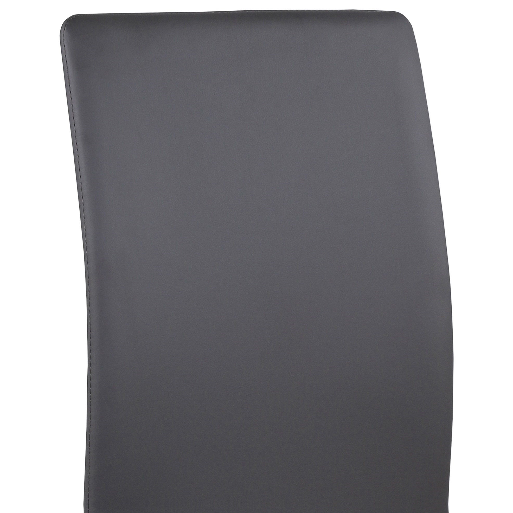 Armen Living Amanda Vinyl Dining Chair