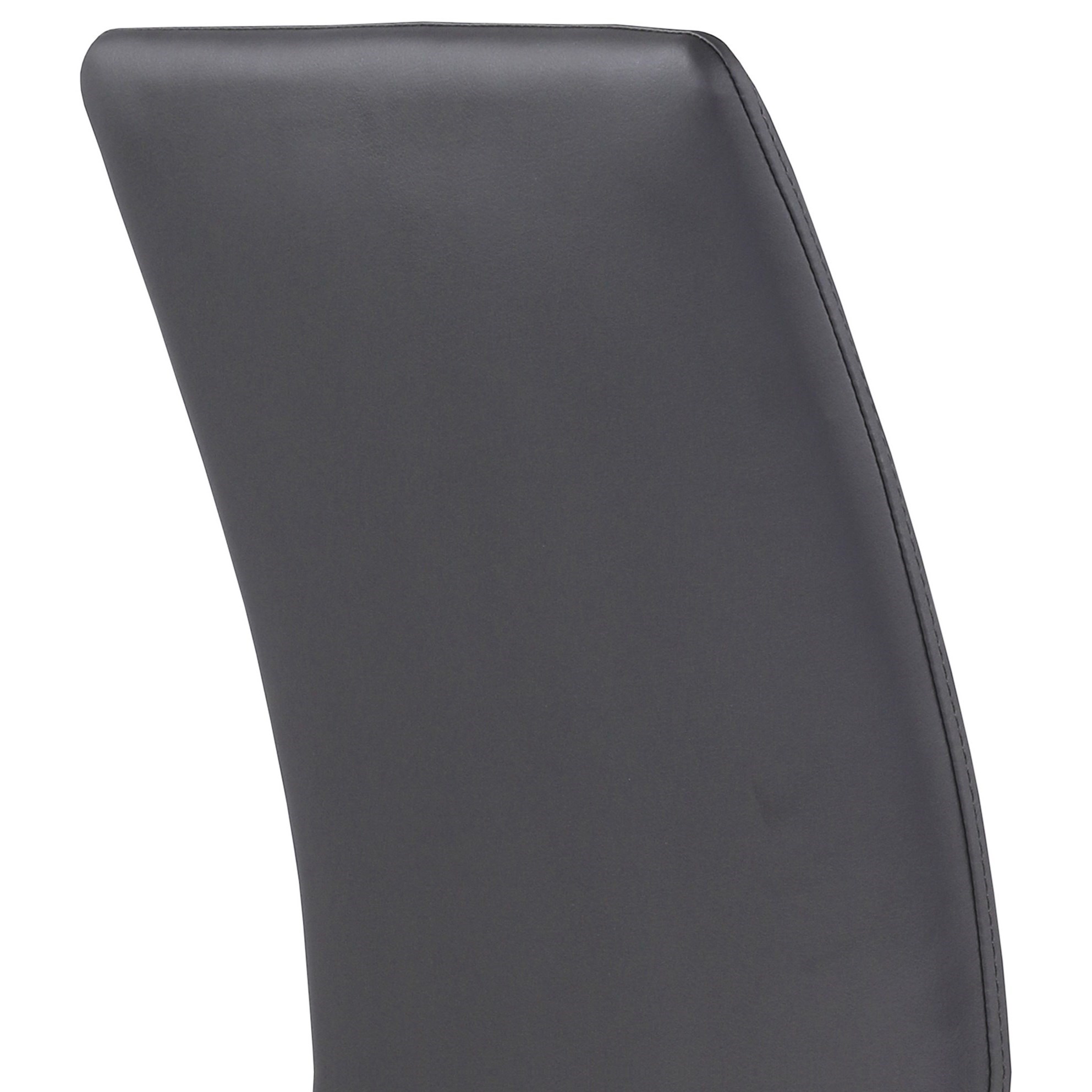 Armen Living Amanda Vinyl Dining Chair