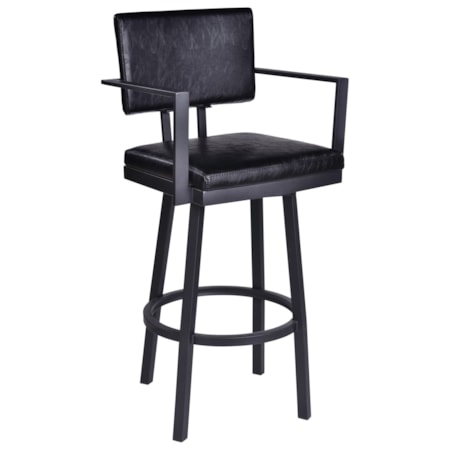 26” Counter Height Barstool with Arms