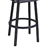 Armen Living Balboa 26” Counter Height Barstool with Arms