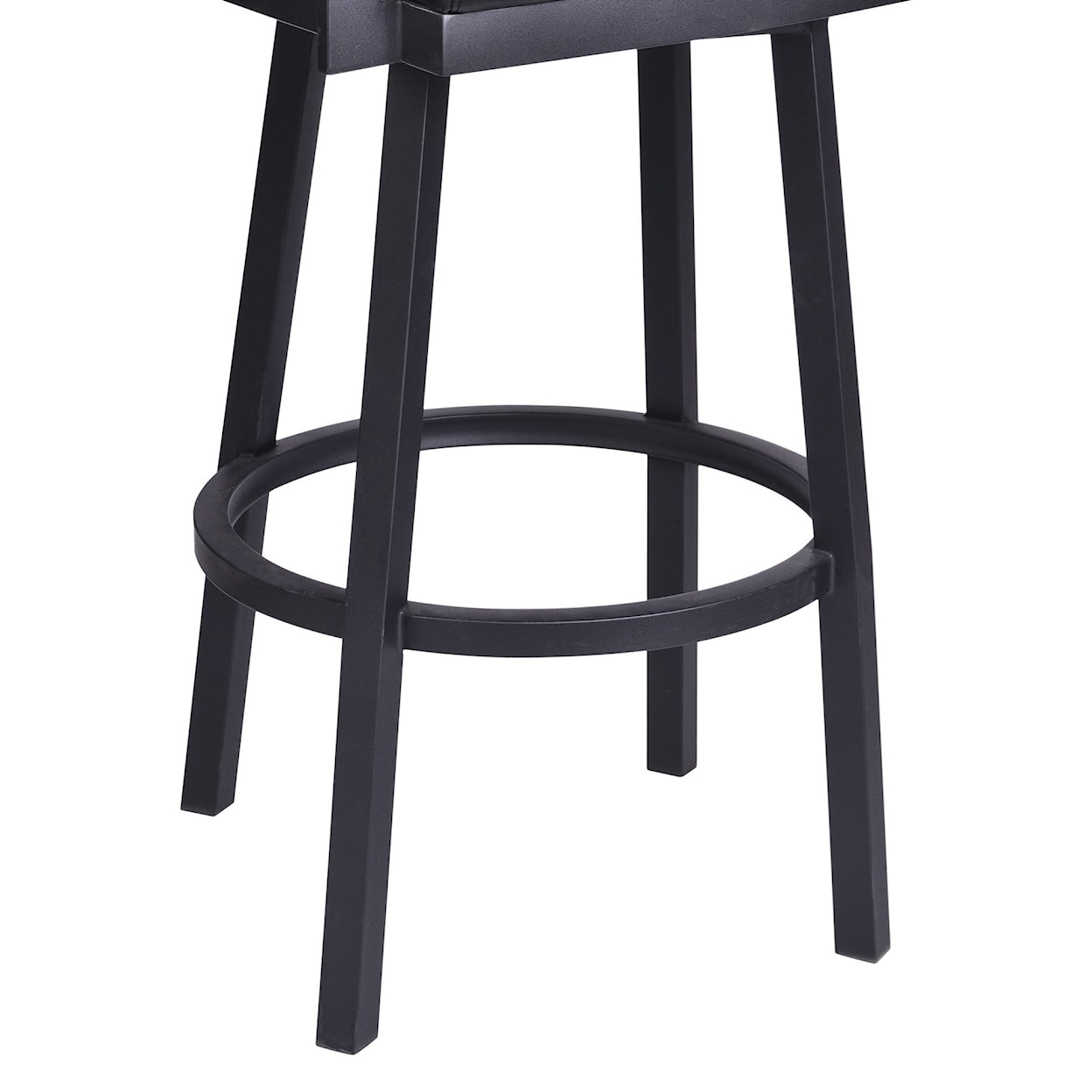 Armen Living Balboa 26” Counter Height Barstool with Arms