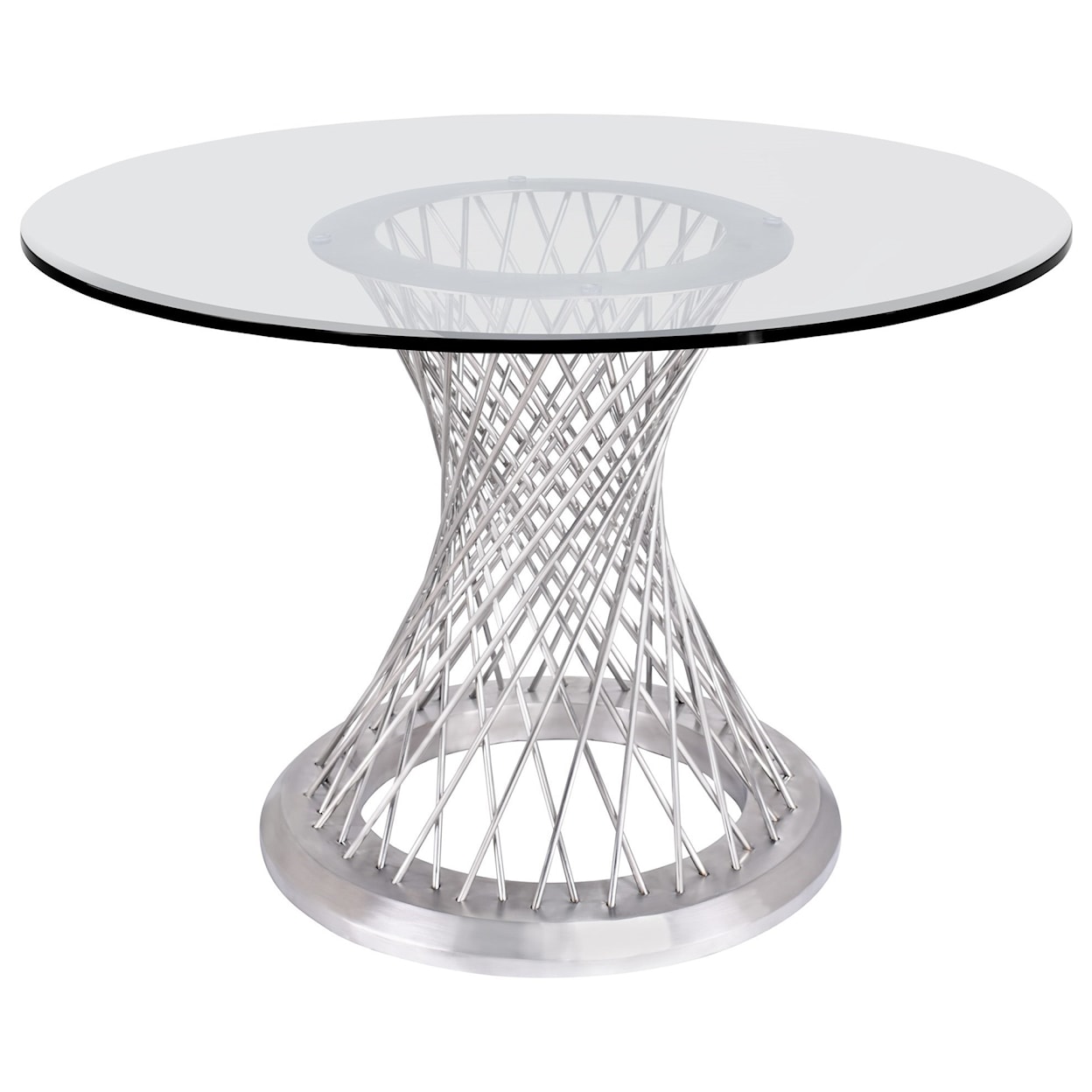 Armen Living Calypso Dining Table