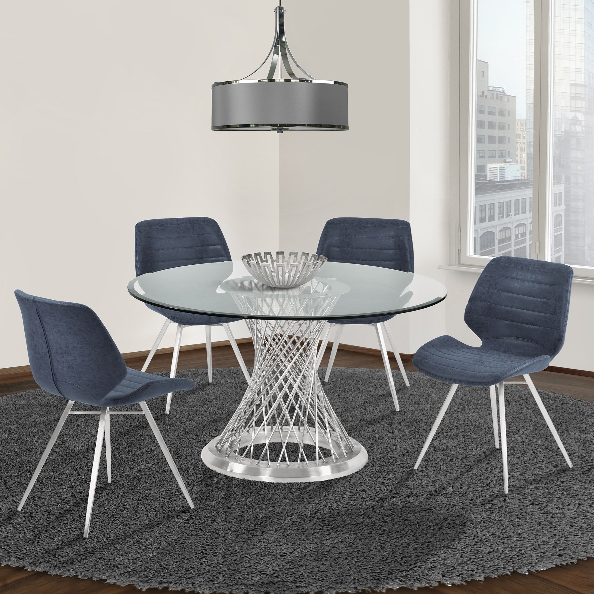 Armen Living Calypso Dining Table