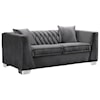 Armen Living Cambridge  Contemporary Loveseat