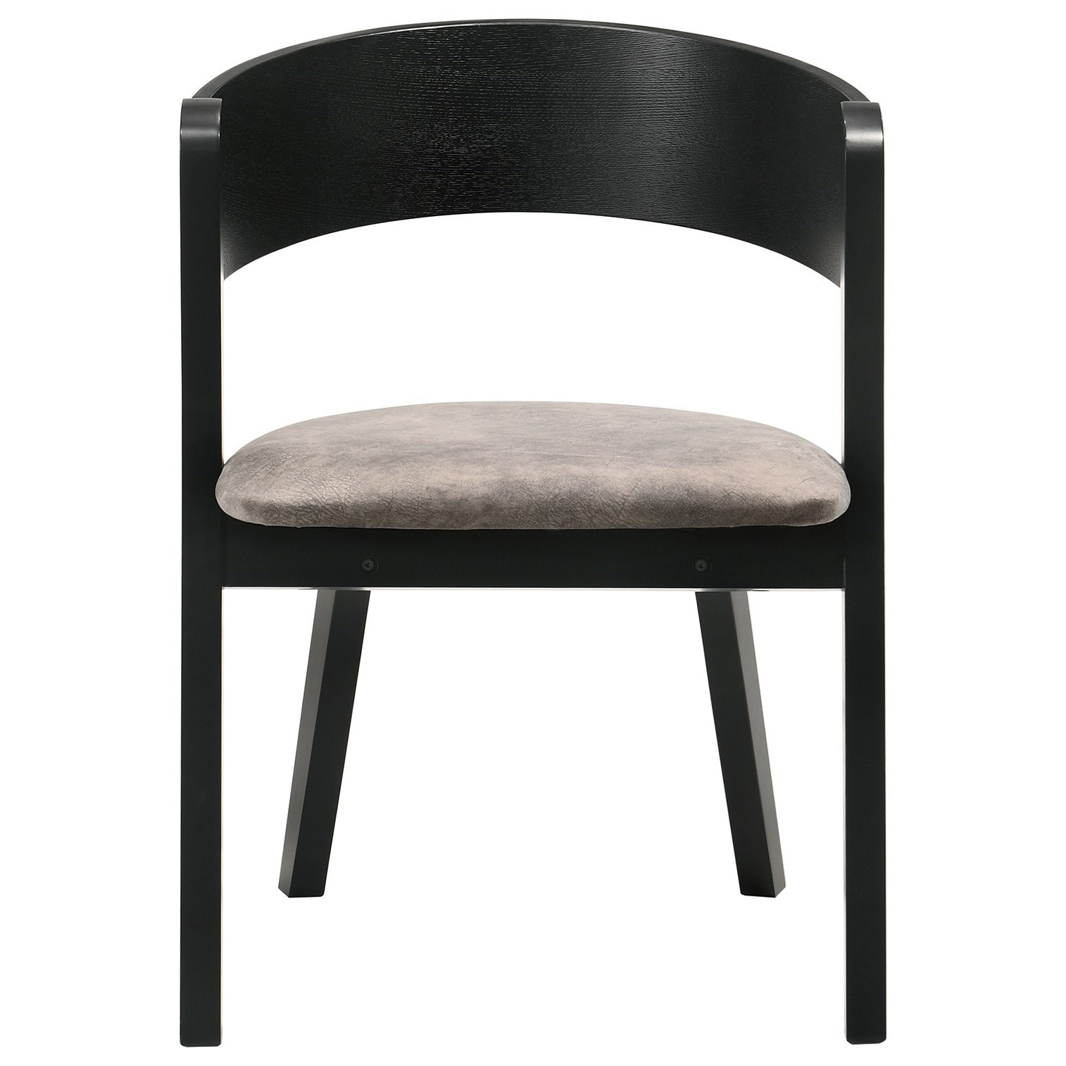 Armen Living Cirque 5-Piece Black Dining Set