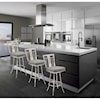 Armen Living Cleo- 26" Modern Swivel Barstool