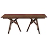 Armen Living Cortina 79" Mid-Century Modern Wood Dining Table