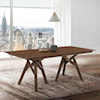 Armen Living Cortina 79" Mid-Century Modern Wood Dining Table