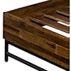 Armen Living Cusco Rustic Acacia Platform Queen Bed