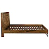 Armen Living Cusco Rustic Acacia Platform Queen Bed