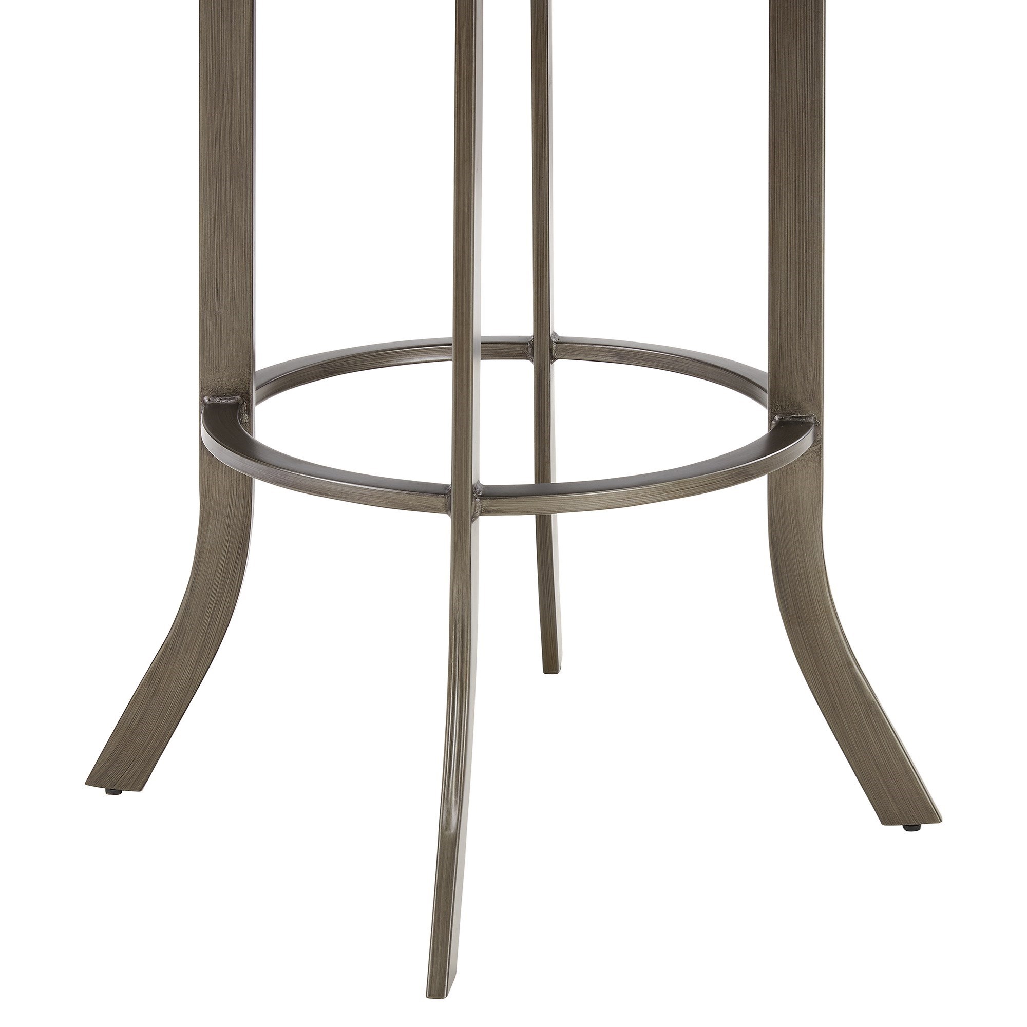 Armen Living Edy Swivel Bar Stool
