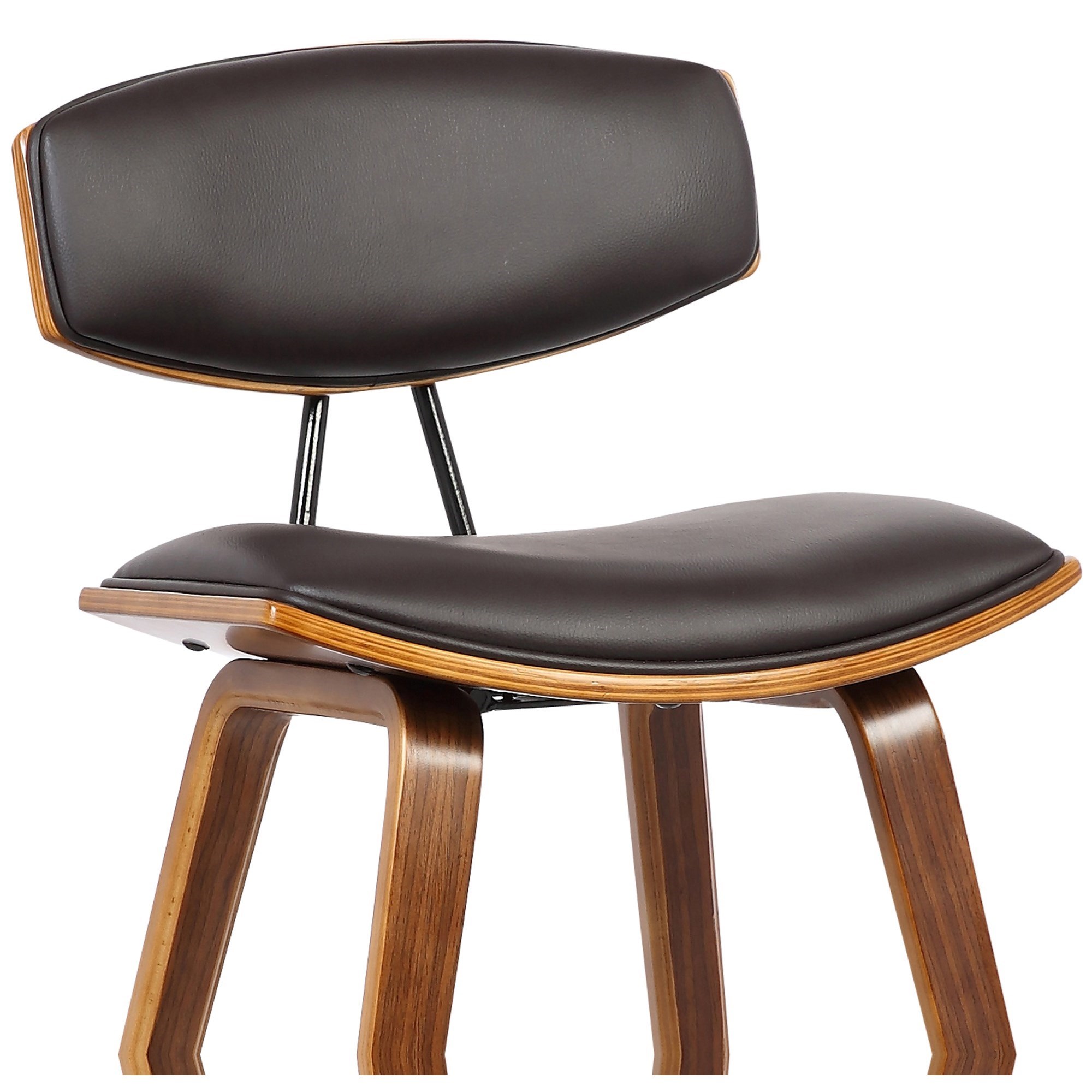 Armen Living Fox 30" Upholstered Barstool