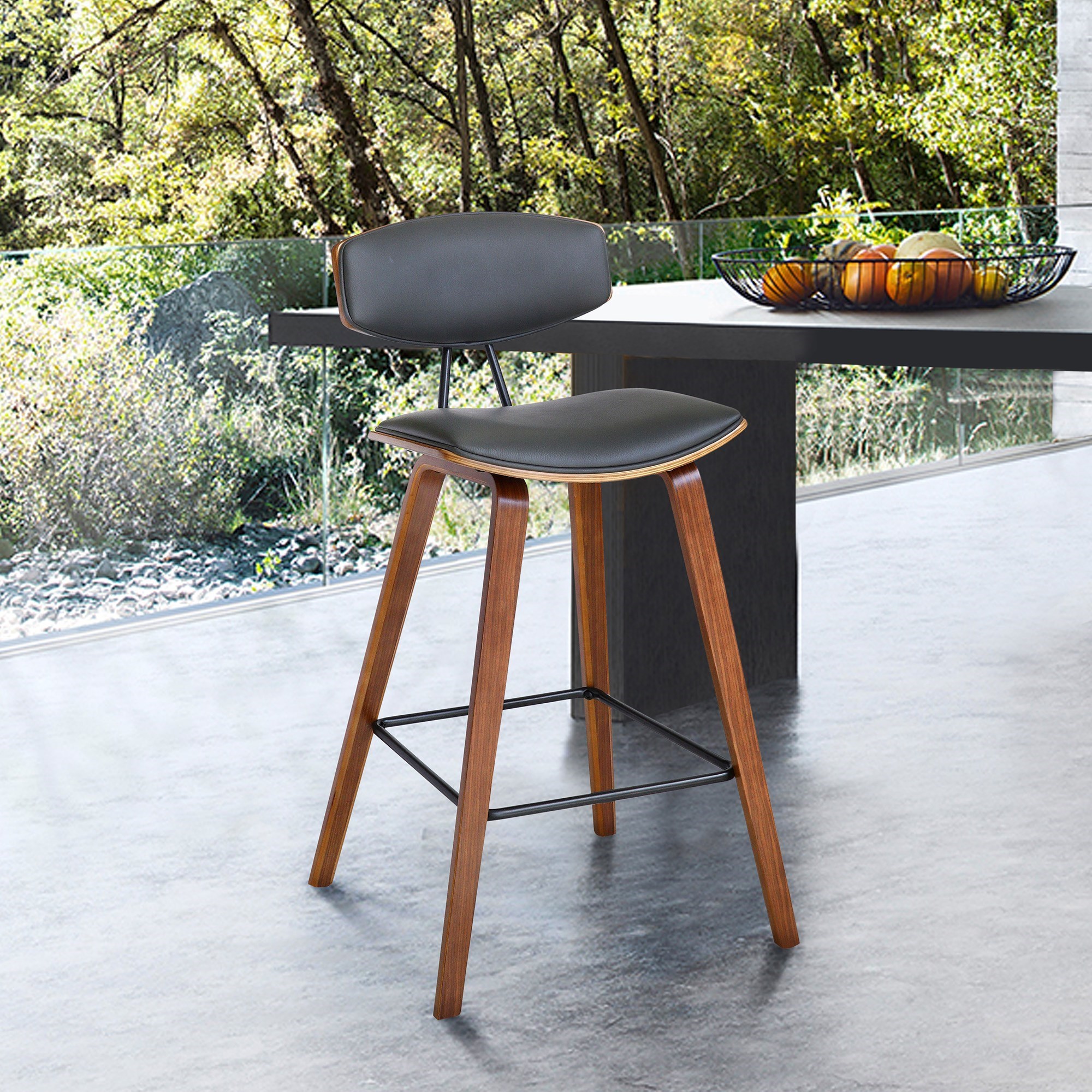 Armen Living Fox 30" Bar Height Barstool