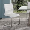 Armen Living Fusion Upholstered Side Chair - Set of 2