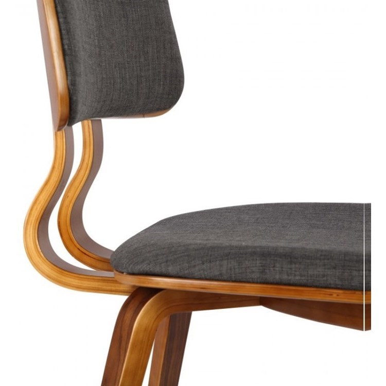 Armen Living Jaguar Upholstered Dining Side Chair