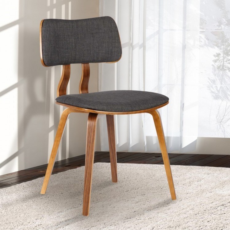 Armen Living Jaguar Upholstered Dining Side Chair