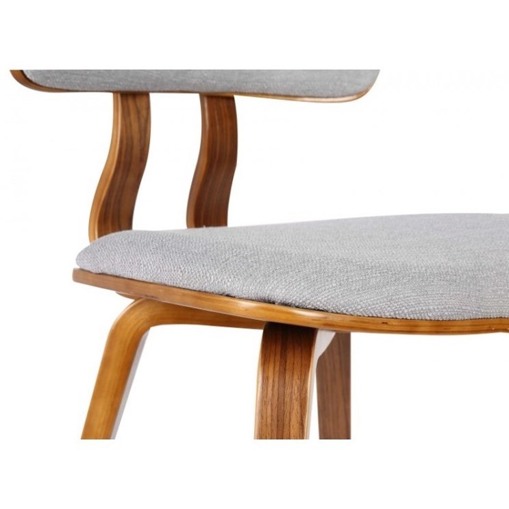 Armen Living Jaguar Upholstered Dining Side Chair